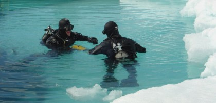 Diving in Spitsbergen Diving in Spitsbergen