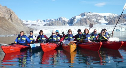 Kajakken op Spitsbergen Kajakken op Spitsbergen