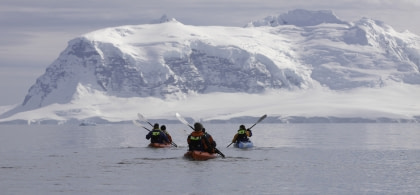 Kayaking in Antarctica Kayaking in Antarctica