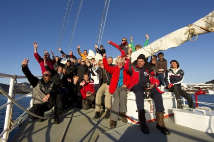 Sailing aboard s/v Rembrandt van Rijn Sailing aboard s/v Rembrandt van Rijn