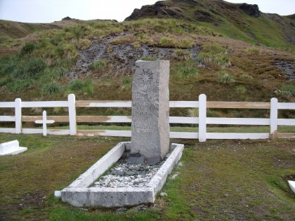 Shackleton’s grave Shackleton’s grave