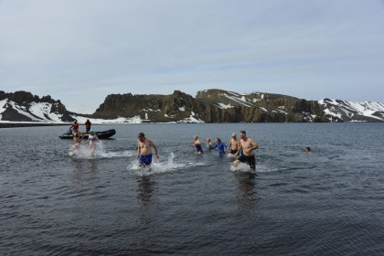 Polar plunge