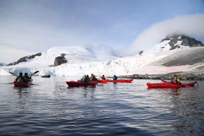 Kayaking the Waters of Antarctica