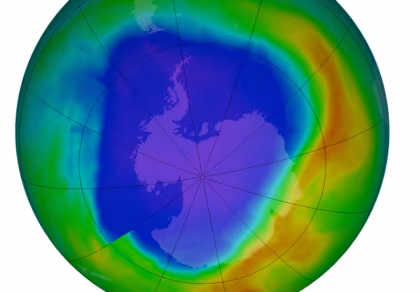 La couche d'ozone en Antarctique