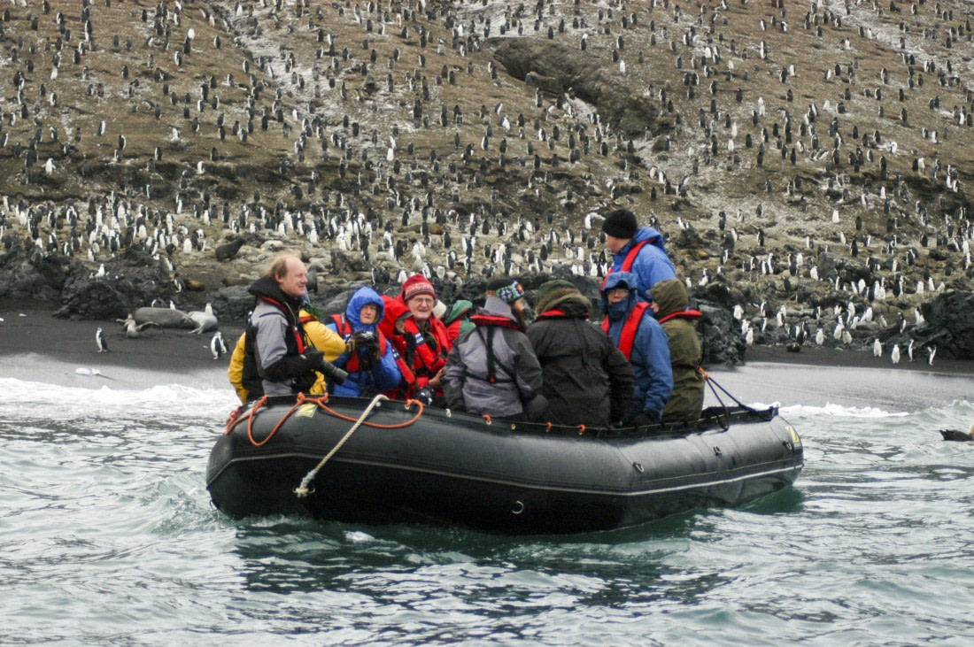 Zodiac cruising