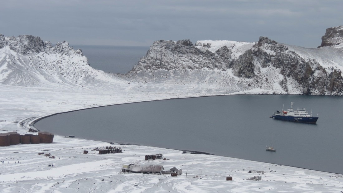 Whalers Bay in Deception Island