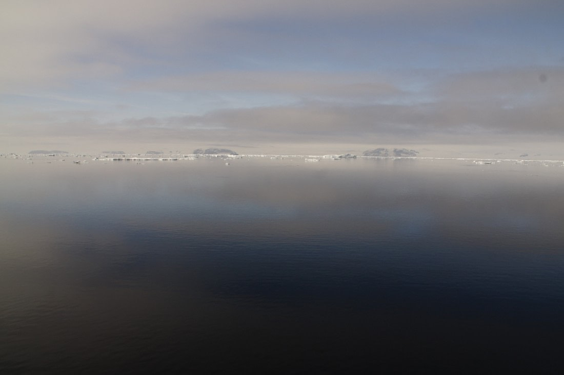 silence, early morning