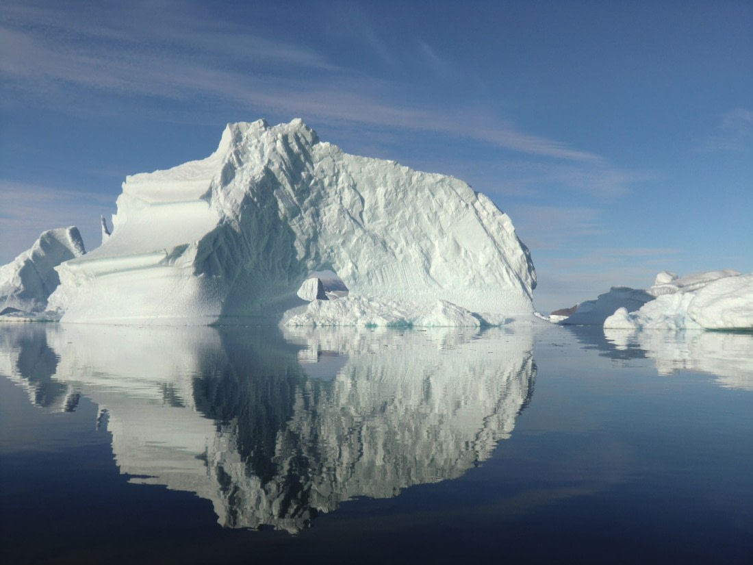 Iceberg with window