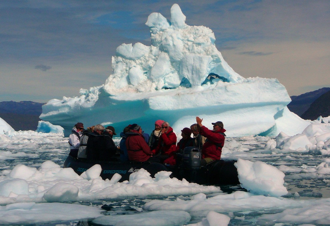 caught in the ice