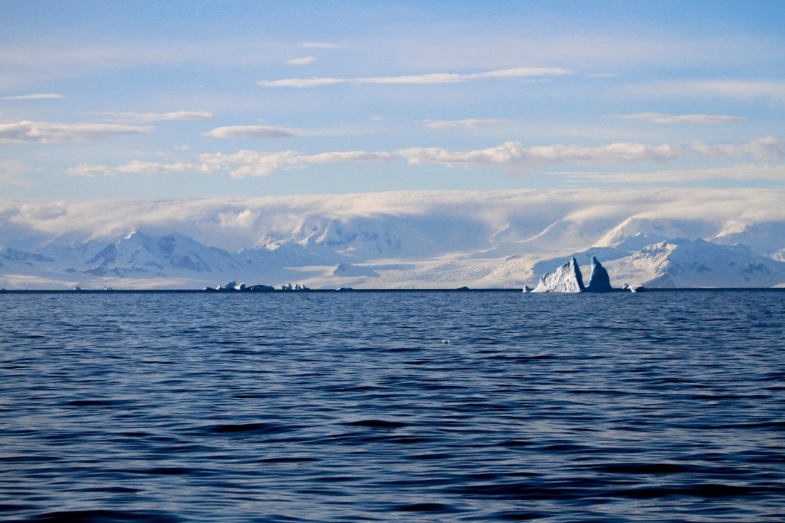 First views of the Antarctic Pennisula