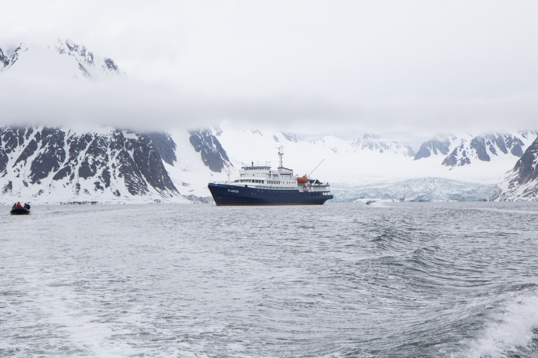 Looking at a glacier from your bedroom window