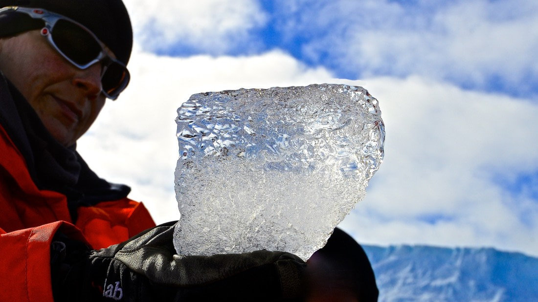 Glacial Ice, M/V Ortelius