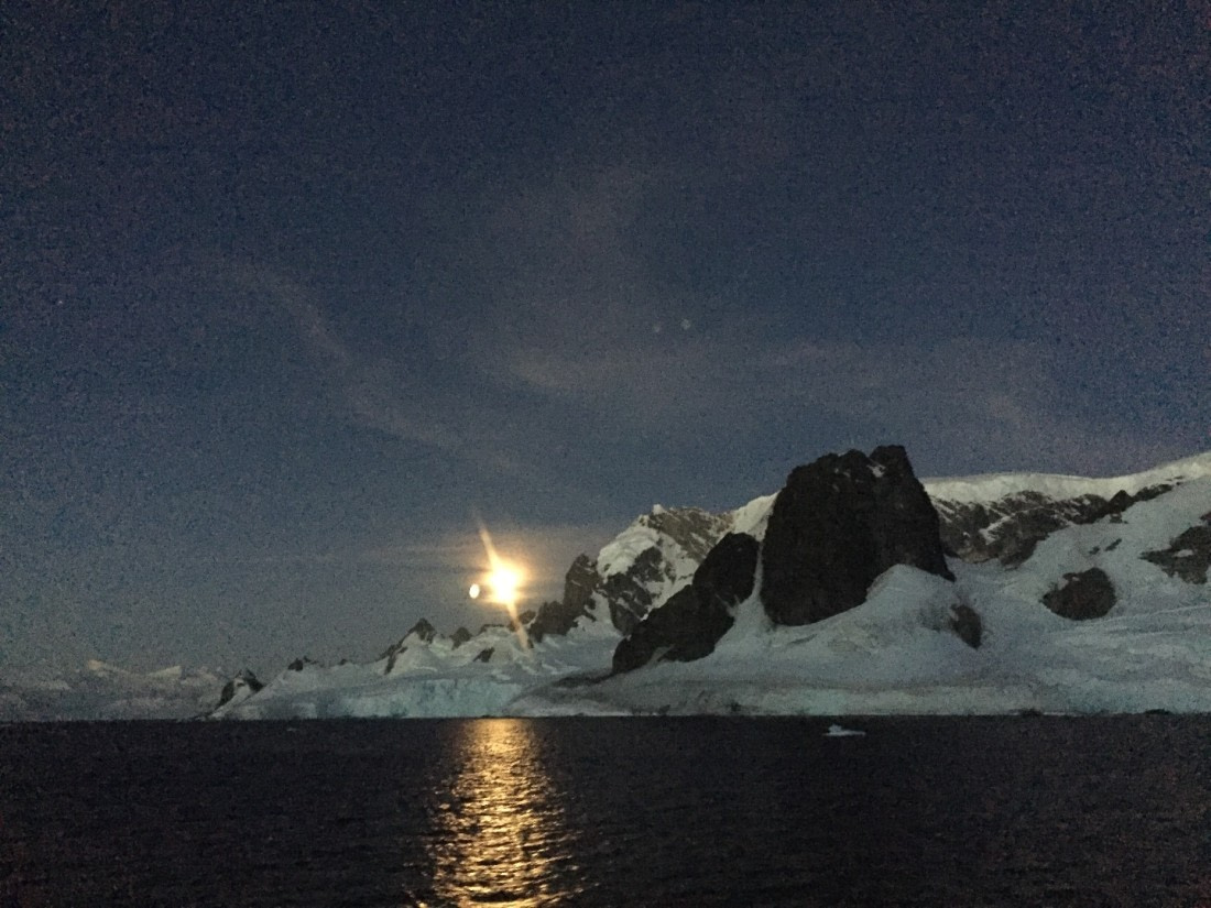 Nighttime in Antarctica