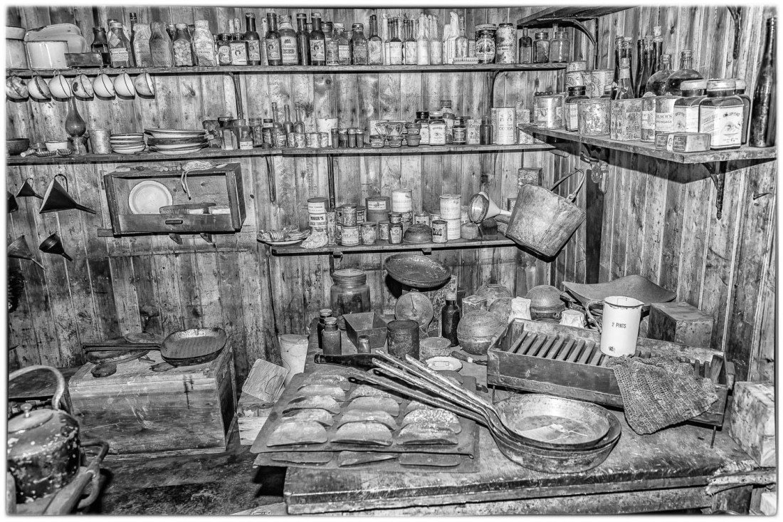Scott Hut Kitchen