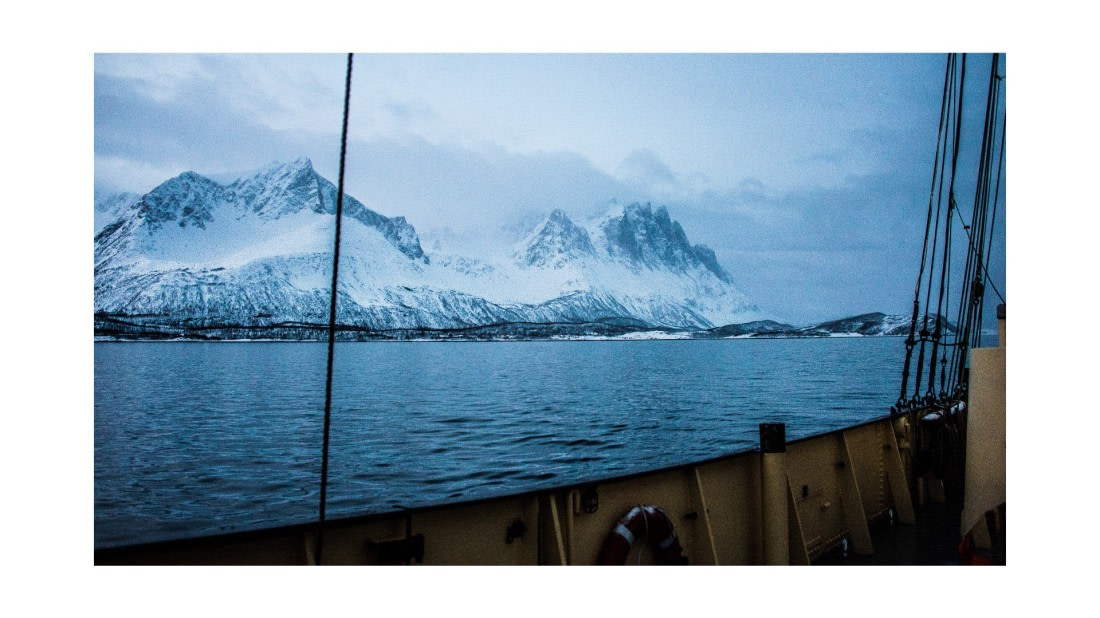 N. Norway seascape, S/V Nooderlicht, whales & auroras  12/2017