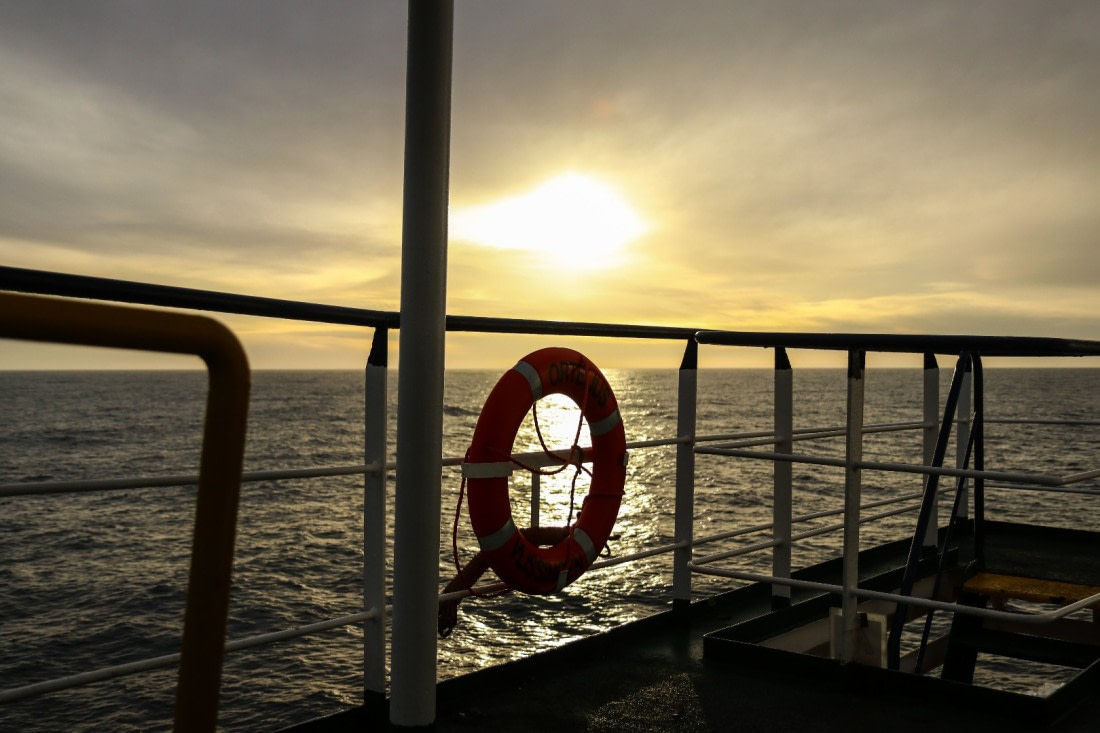 Sunset on the Ortelius