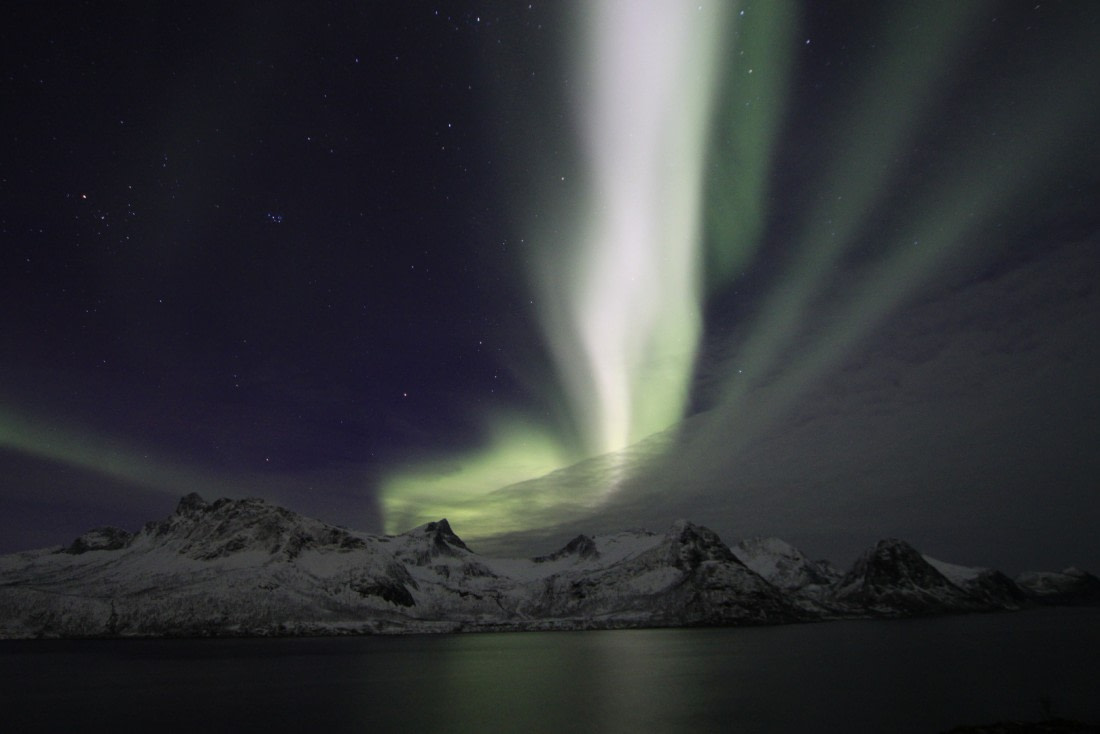 Northern lights near Husoy