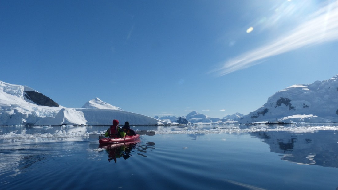 Kayaking in Paradise Bay
