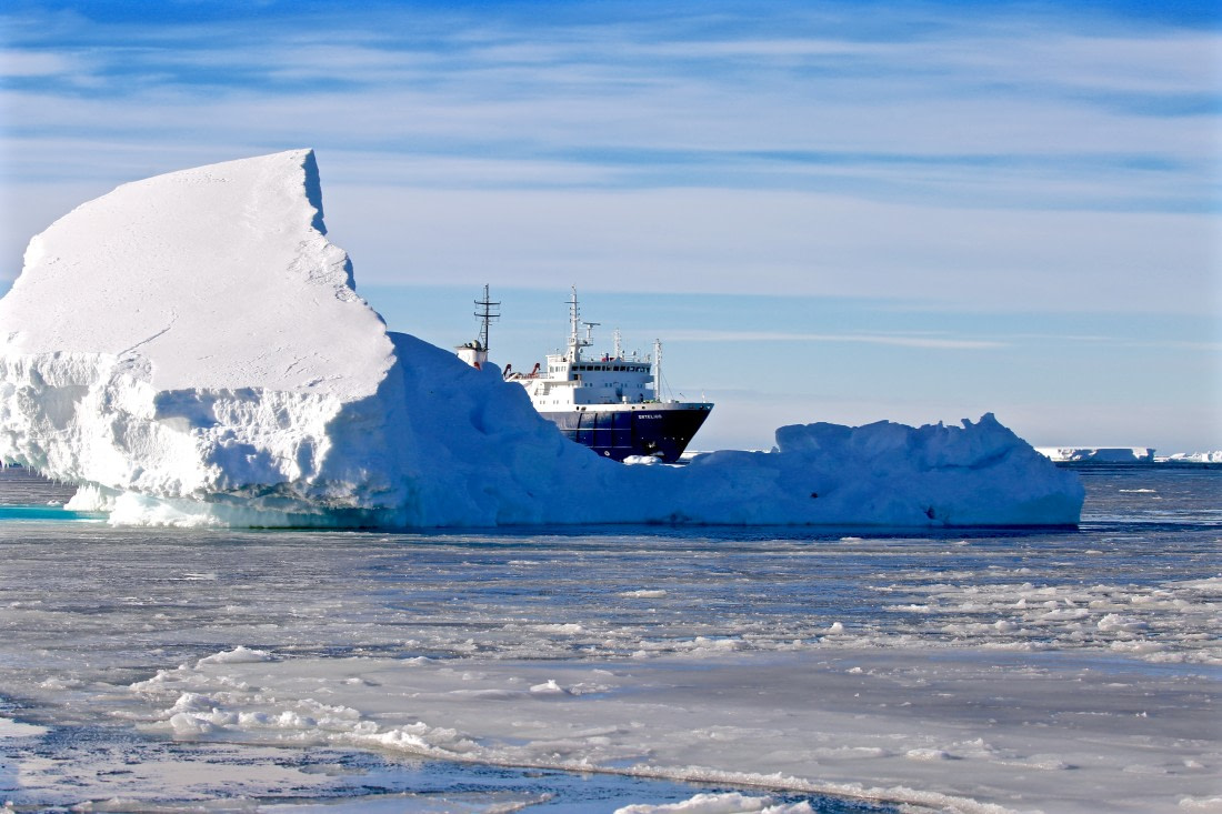 Aoihrraan Fotohintergrund Eiszeit - 3,5x2,5m Weiß Polarlandschaft Für Fotos