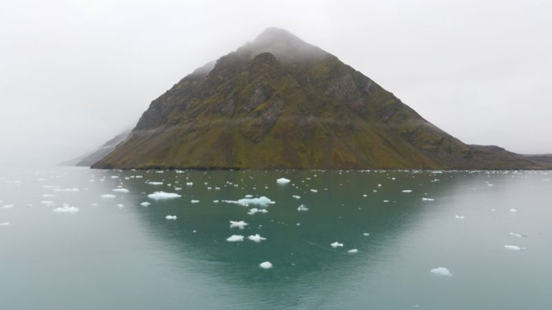 Svalbard in the mist