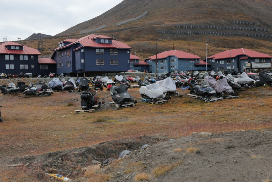 Sommerpause für Schneemobile