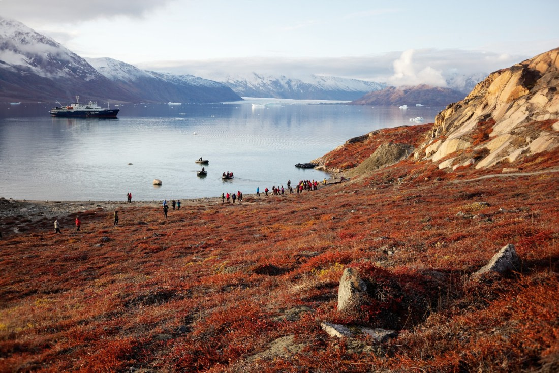End of shore excursion, Rypefjord