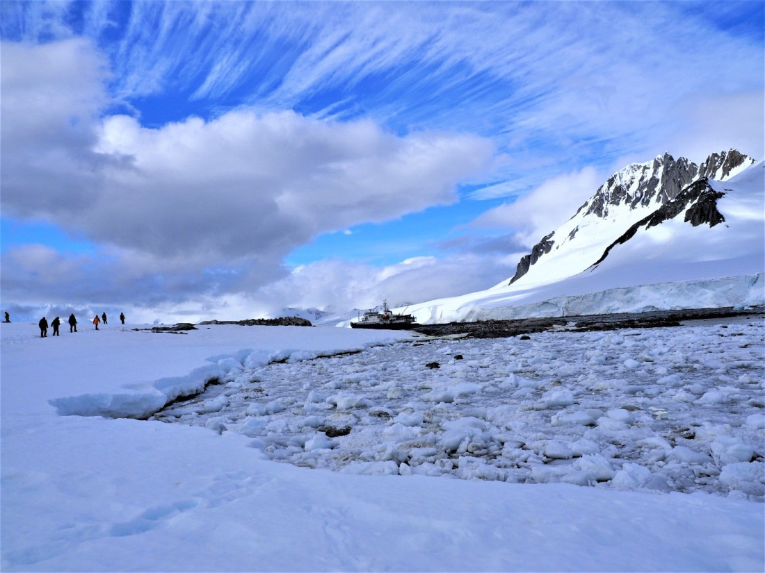 Plancius at Damoy Point