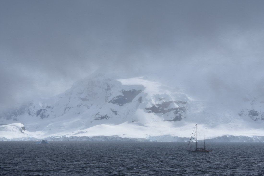 Sailboat Near Orne Harbour