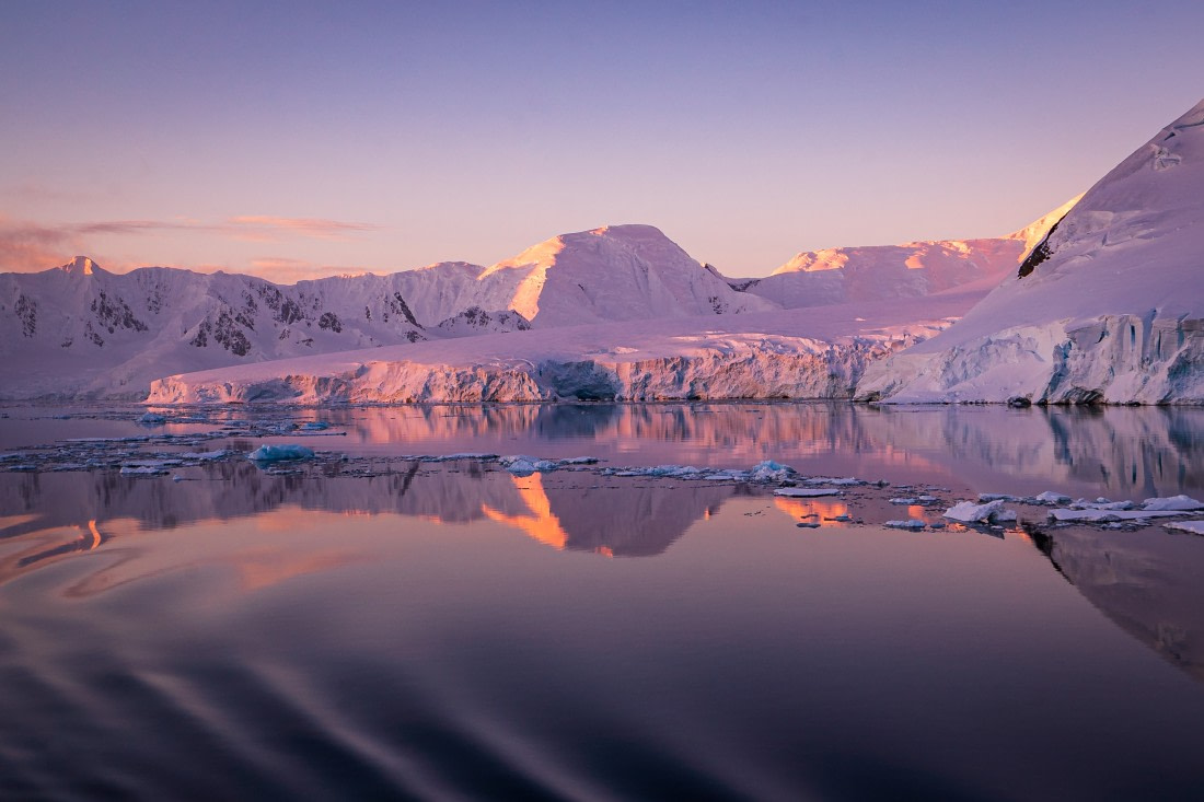Antarctica in pastell
