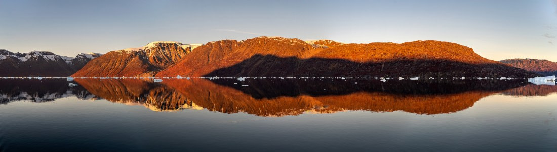 Vor den Frühstück im Rödefjord
