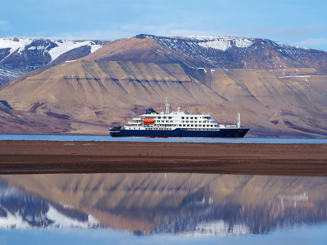 Our ship home in Greenland