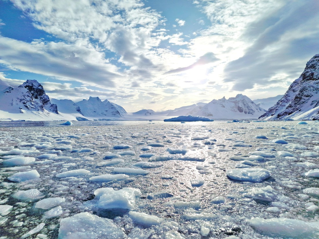 Antarctic sunshine