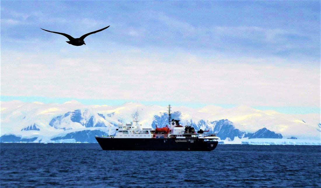 The Ortelius in the Ross Sea