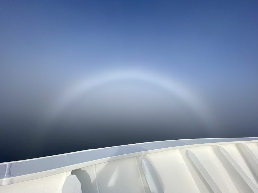 Rare and stunning Fog bow