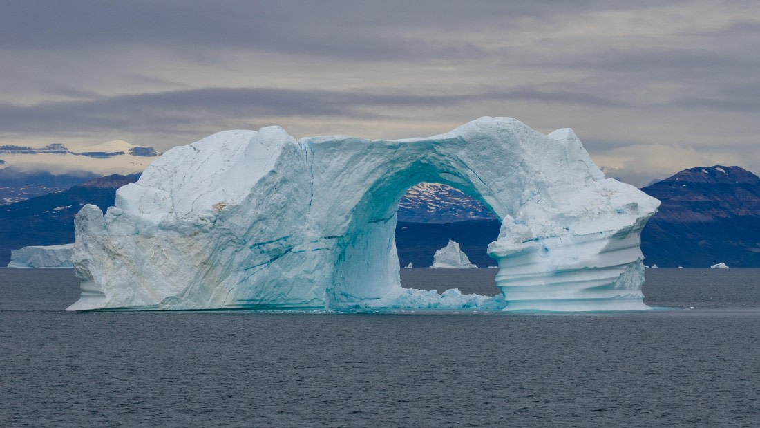 Iceberg with window