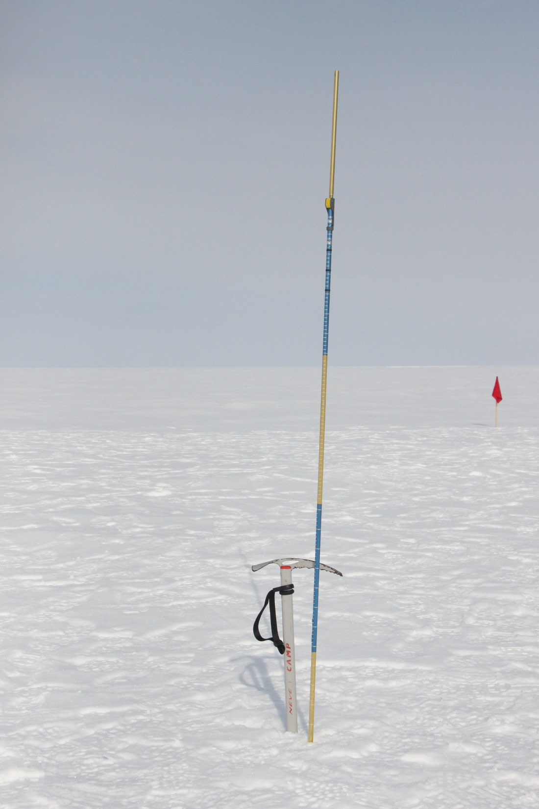 Equipment on the Ross Ice Shelf