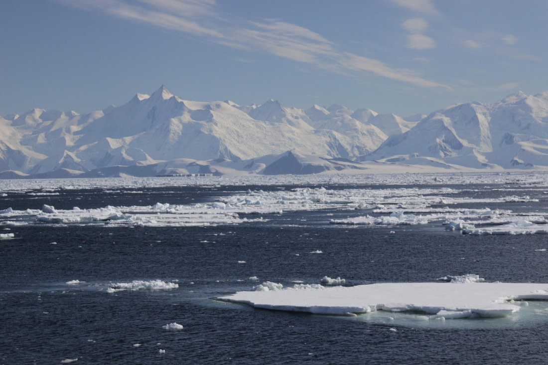 Victoria Land from the sea