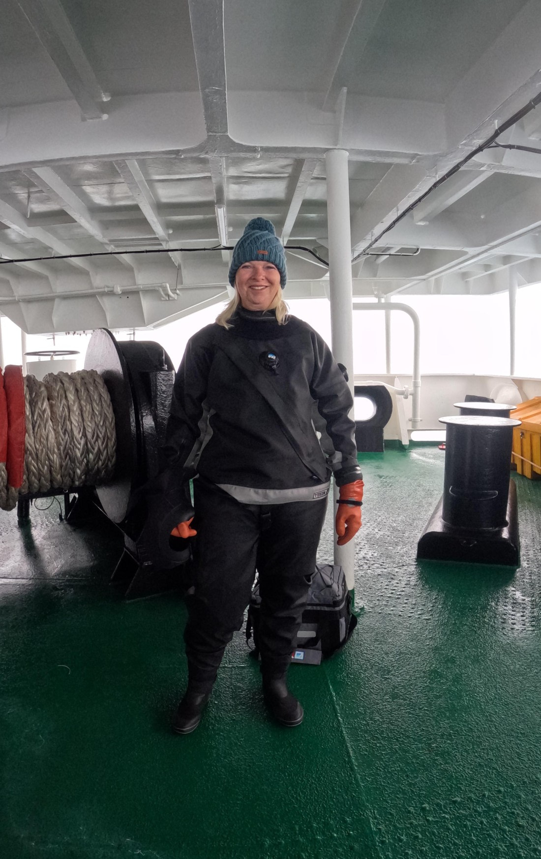 OTL23-24, Day 4, Snorkelers in drysuit Agnes © Unknown photographer - Oceanwide Expeditions.JPG