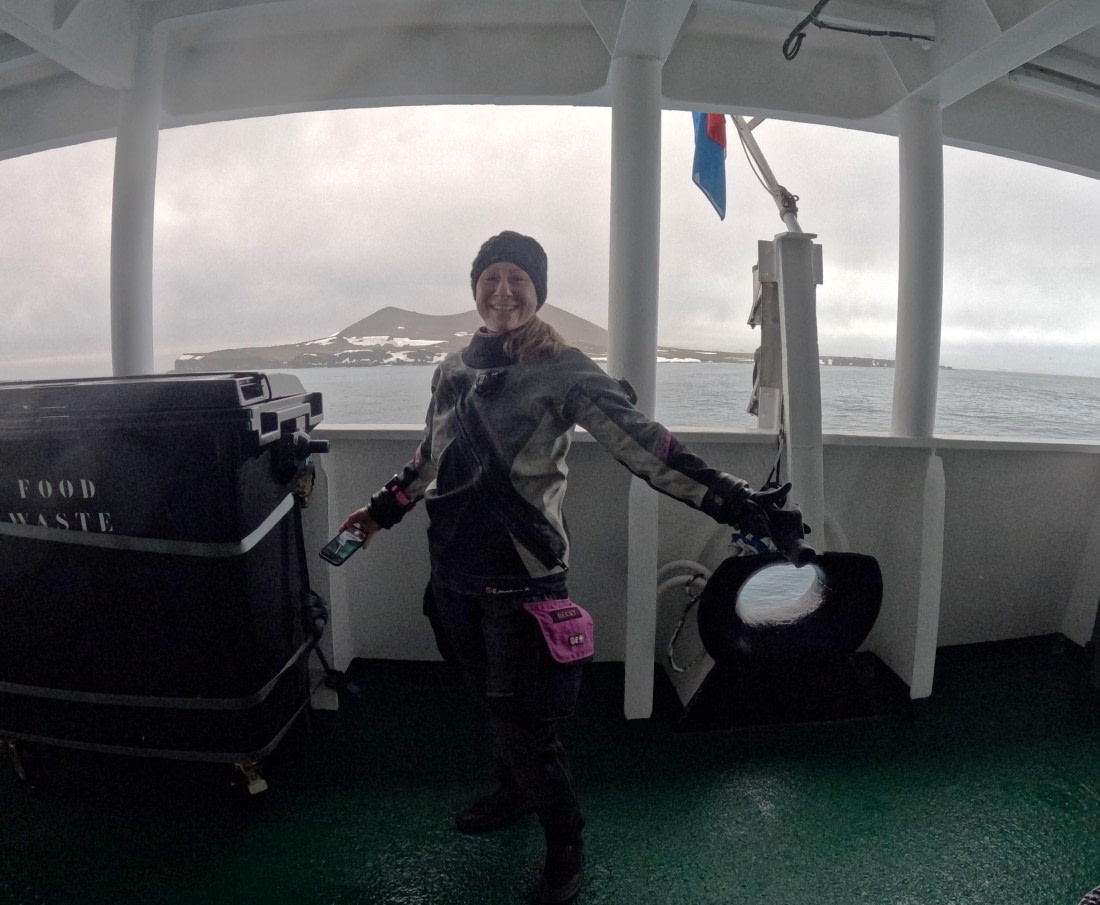 OTL23-24, Day 4, Snorkelers in drysuit Becky © Unknown photographer - Oceanwide Expeditions.JPG