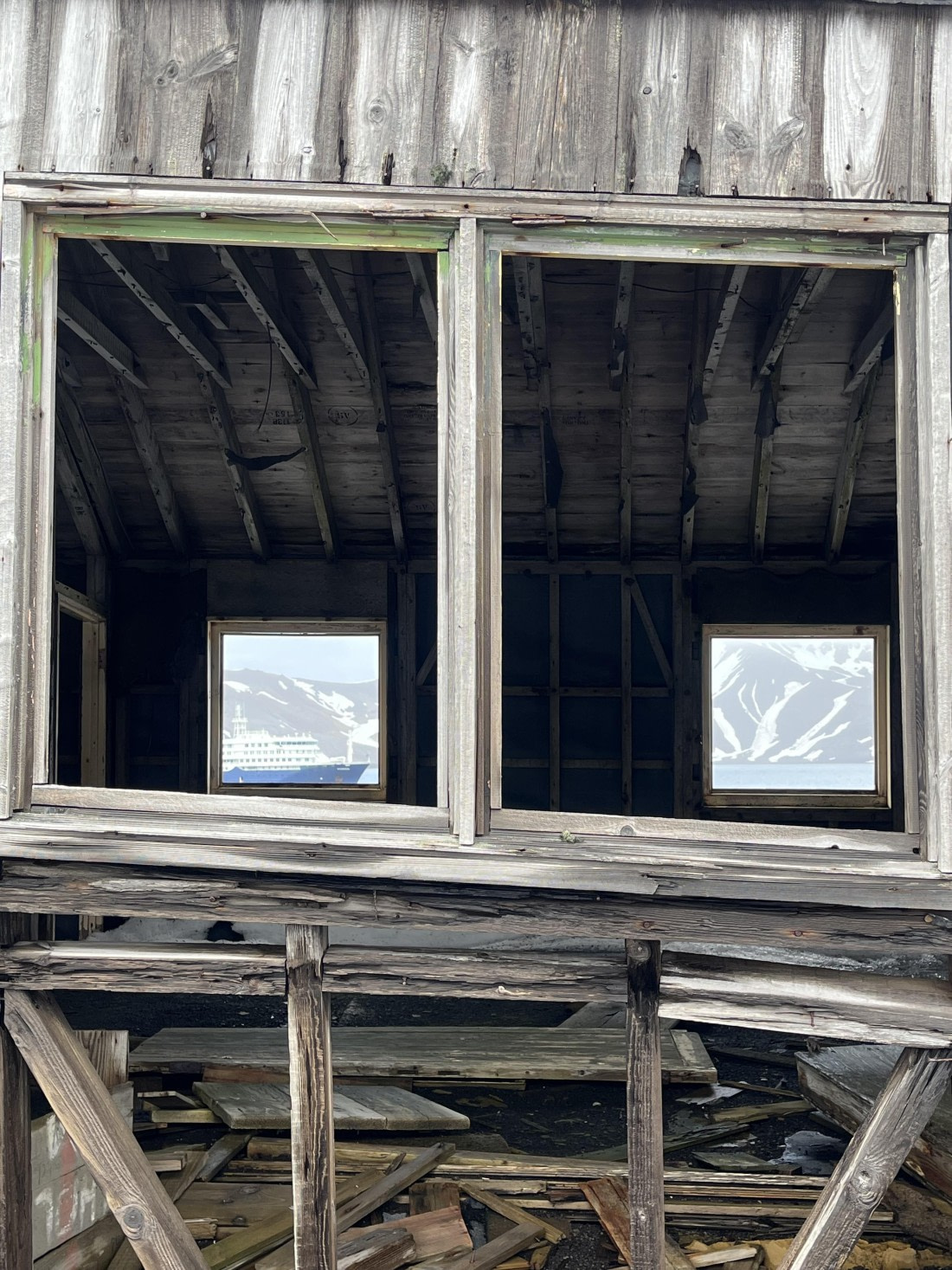 Deception Island Portrait