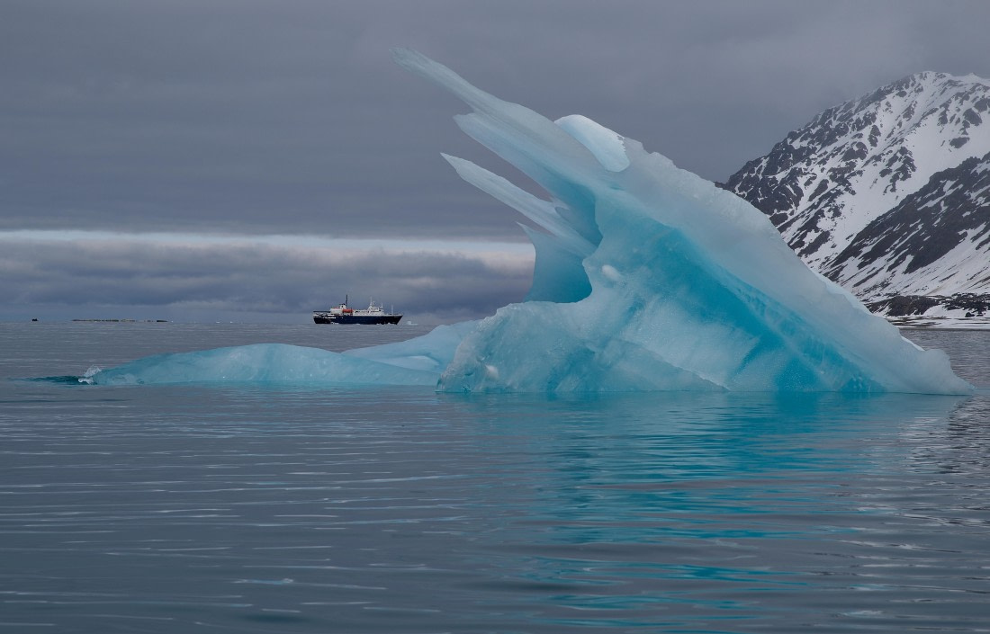 Into the iceberg