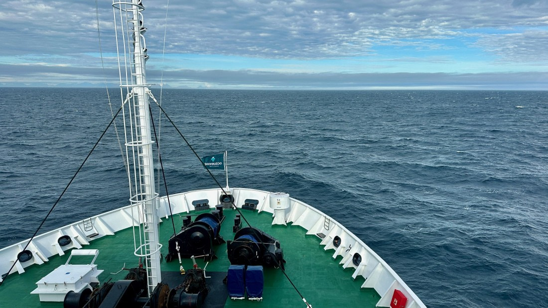 OTL12-25, Day 1, Ortelius bow view near Greenland.jpeg © Unknown photographer - Oceanwide Expeditions.jpeg