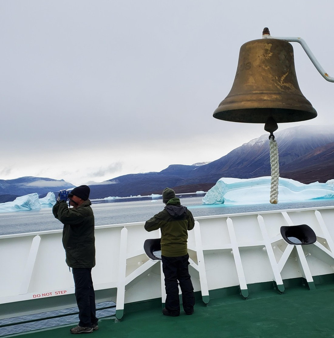 Icebergs & Ship's Bell