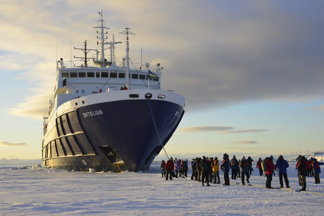 OTL22-25, Day 4, 14Nov2025-Gary Miller-Enjoying a sea ice walk.JPG © Gary Miller - Oceanwide Expeditions.JPG