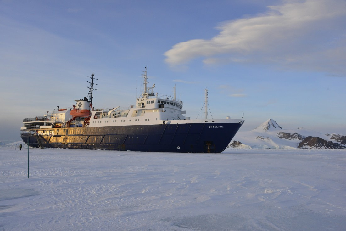 OTL22-25, Day 6, 16Nov2025-Gary Miller-Ant Sound fast Ice-walk on ice.JPG © Gary Miller - Oceanwide Expeditions.JPG