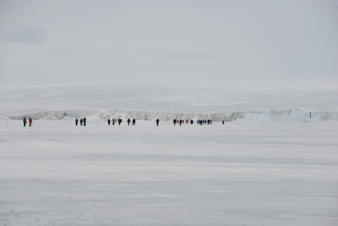 OTL24-25, Day 4, Gary 4Dec-Kinnes Cove- Group for ice walk.JPG © Gary Miller - Oceanwide Expeditions.JPG