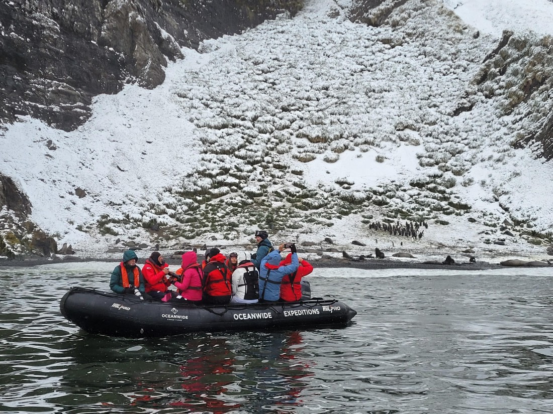 Great respect to the Plancius Expedition Team @ Hercules Bay