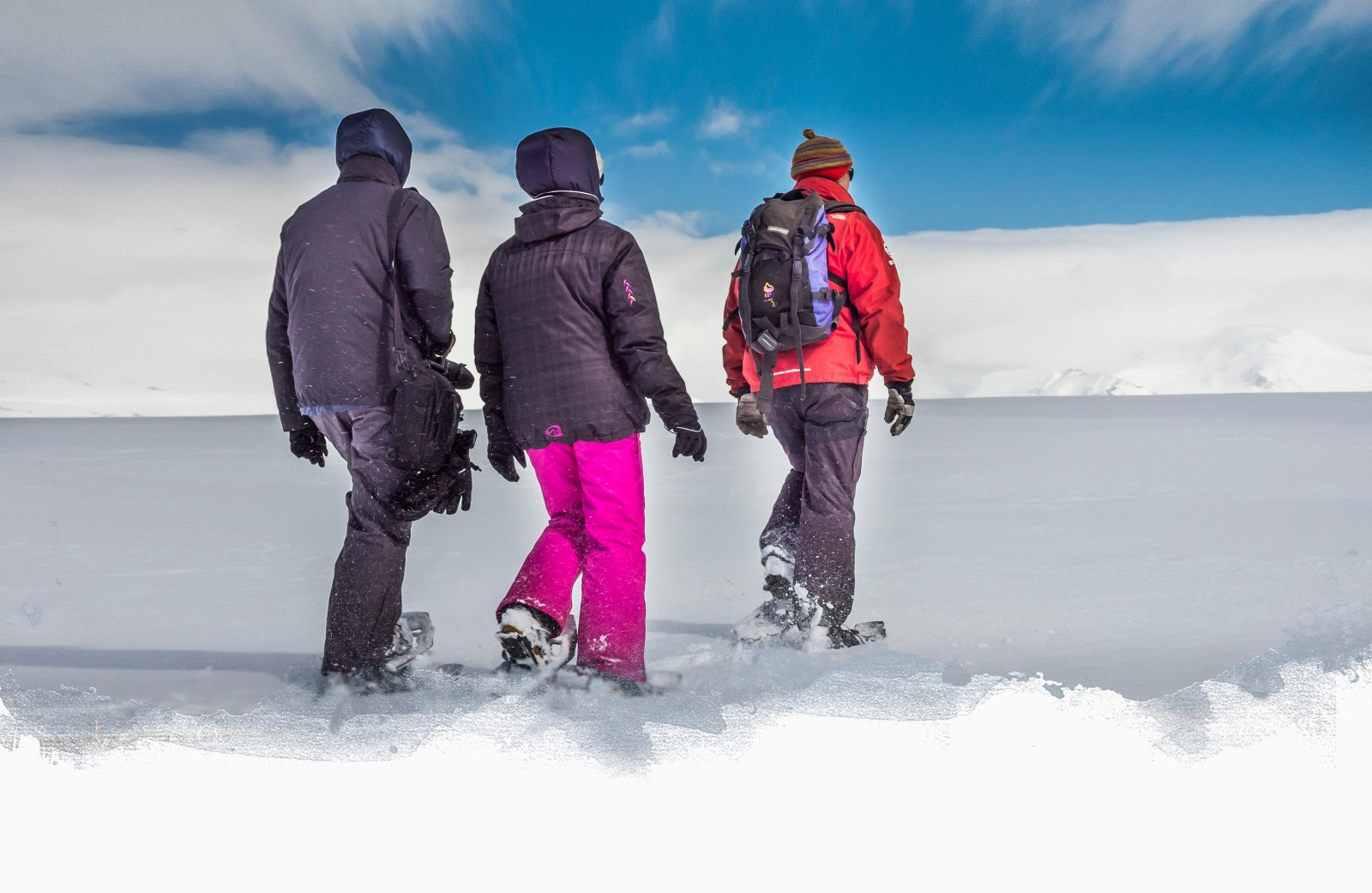 Sneeuwschoenwandelen