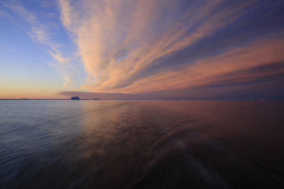 sunrise at greenland