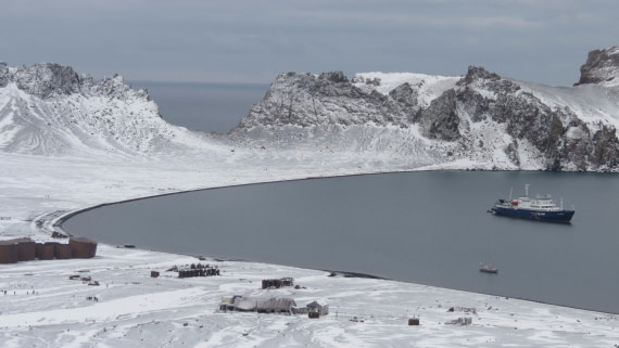 Whalers Bay in Deception Island